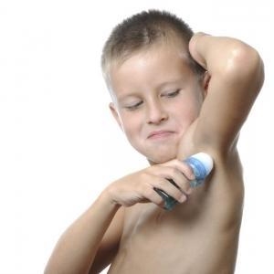 Çocuklarda Aşırı terleme, Çocuklarda Hiperhidrozis
